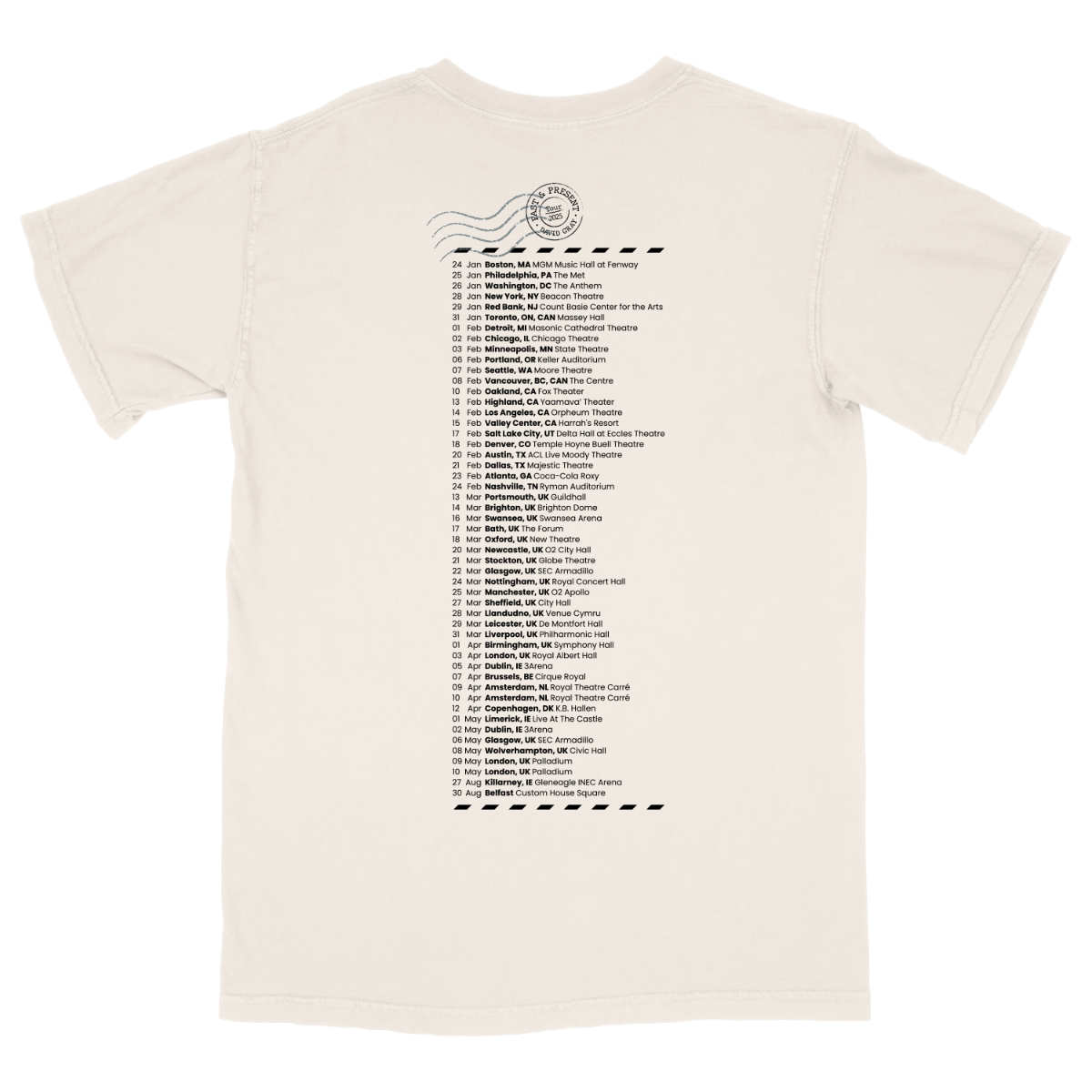 Stamp Tour Tee