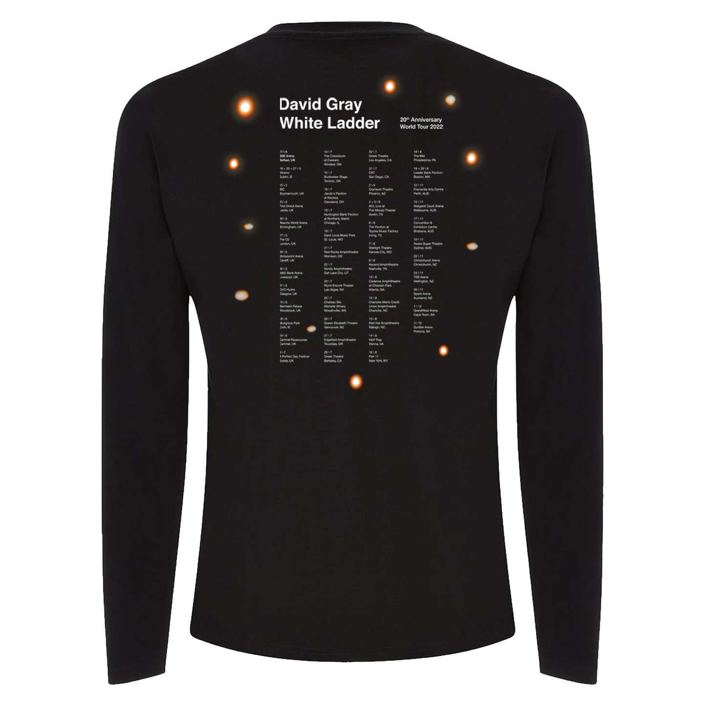 White Ladder 2022 Longsleeve Tour Tee